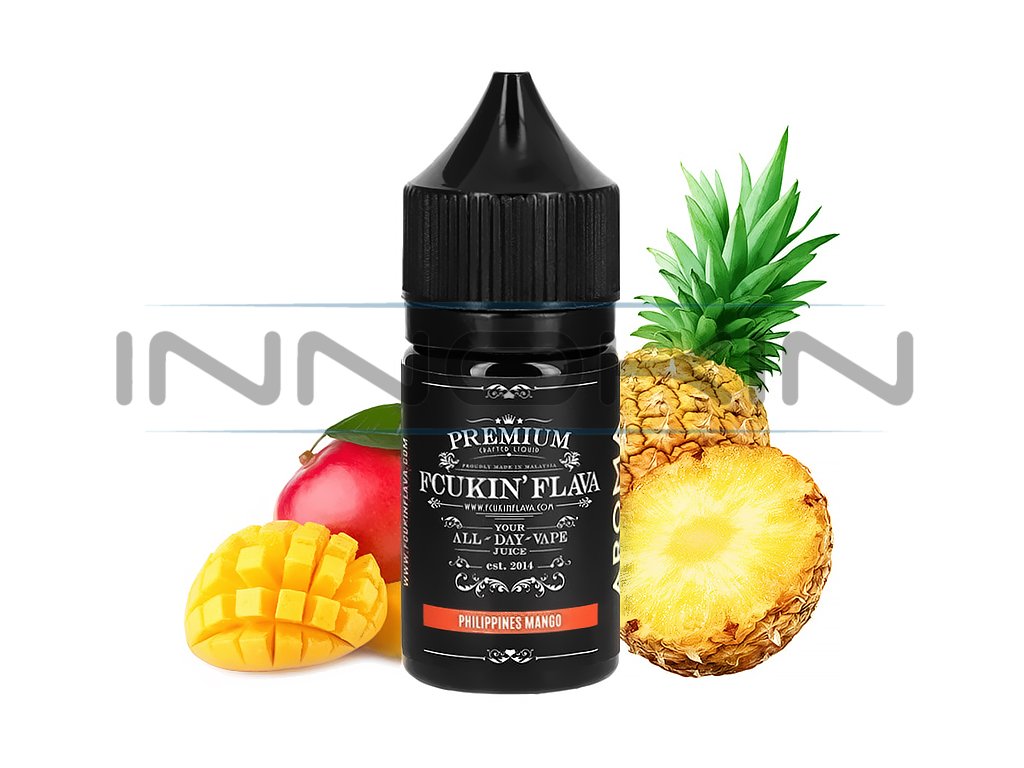 Fcukin Flava - Příchuť - Philippines Mango - 30ml, produktový obrázek.