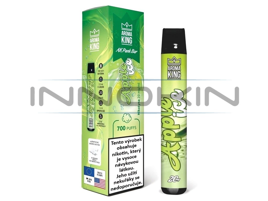 Aroma King AK Pank Bar - 20mg - Apple ICE , produktový obrázek.