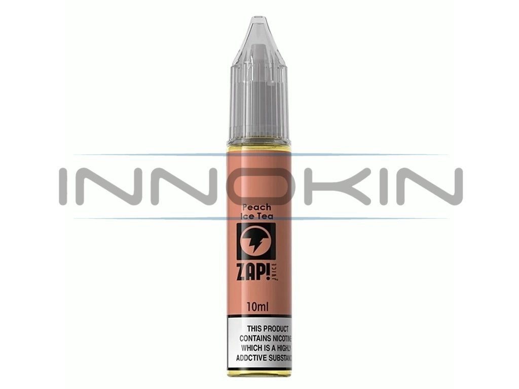 ZAP! Juice Salt - Peach Ice Tea - 10ml - 20mg, produktový obrázek.