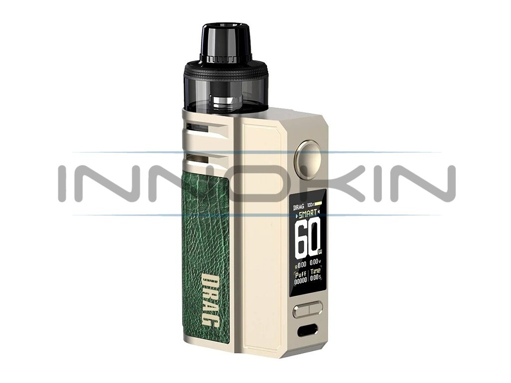 VOOPOO Drag E60 - Pod Grip Kit - 2550mAh - Golden, produktový obrázek.
