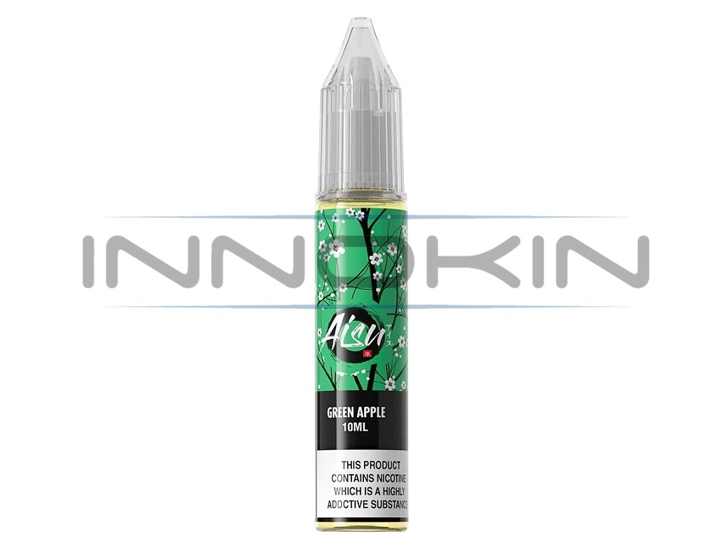 ZAP! Juice AISU Salt - E-liquid - Green Apple - 10ml - 20mg, produktový obrázek.