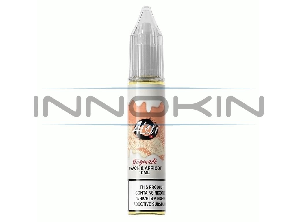 ZAP! Juice AISU Salt - E-liquid - Peach & Apricot - 10ml - 20mg, produktový obrázek.