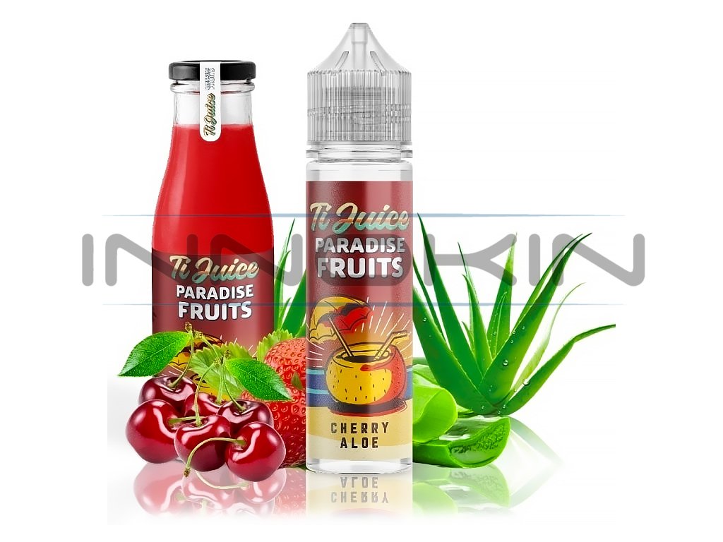 TI Juice Paradise Fruits - Shake & Vape - Cherry Aloe - 12ml, produktový obrázek.