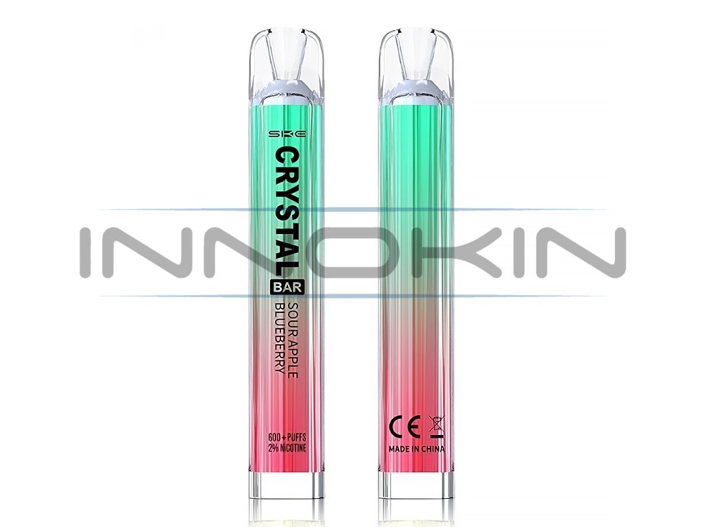 SKE Crystal BAR - Sour Apple Blueberry - 20mg, produktový obrázek.