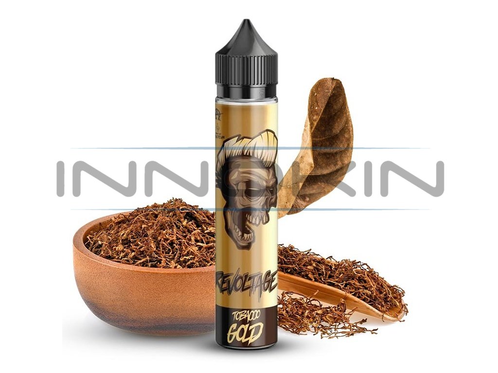 Revoltage - S&V - Tobacco Gold (Tabáková směs) - 15ml, produktový obrázek.