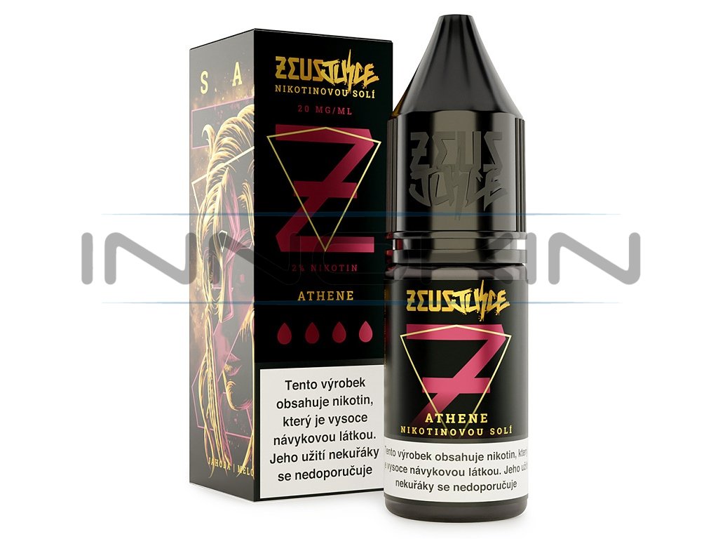 Zeus Juice Salt - E-liquid - Athene - 10ml - 20mg, produktový obrázek.
