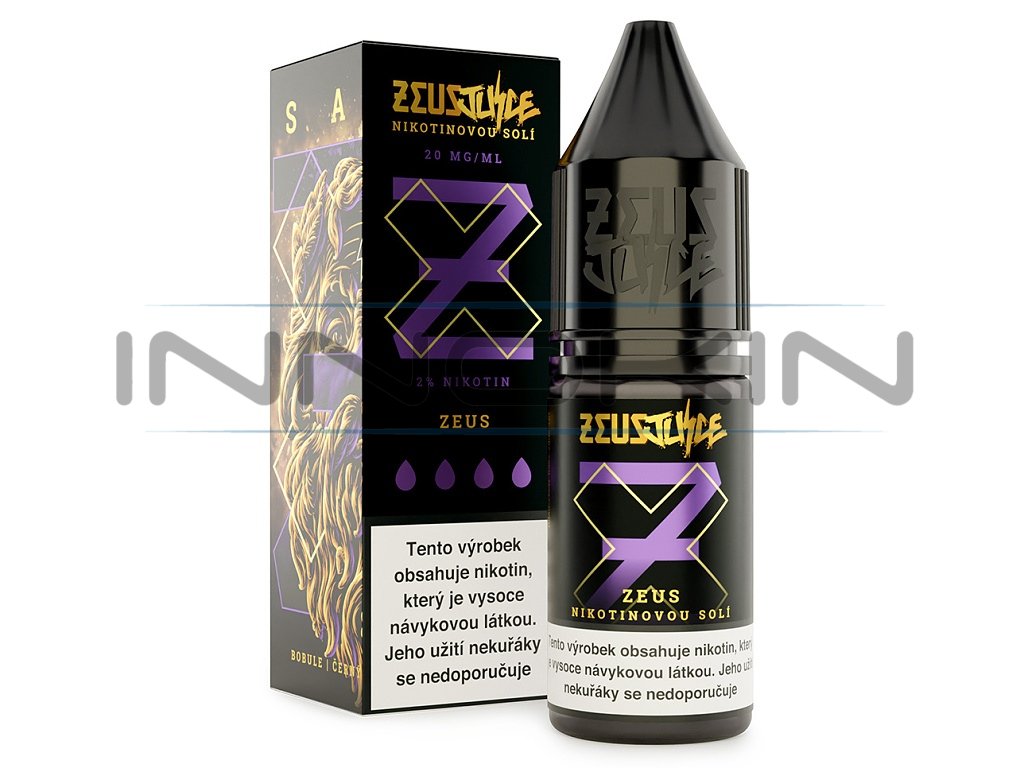 Zeus Juice Salt - E-liquid - Zeus - 10ml - 20mg, produktový obrázek.