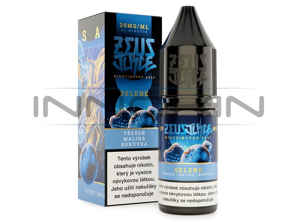 Zeus Juice Salt - E-liquid - Selene - 10ml - 20mg, produktový obrázek.