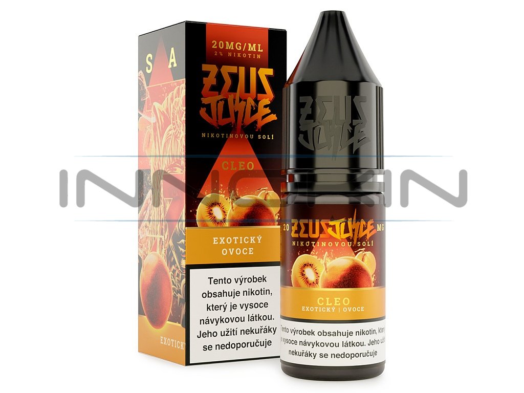 Zeus Juice Salt - E-liquid - Cleo - 10ml - 20mg, produktový obrázek.