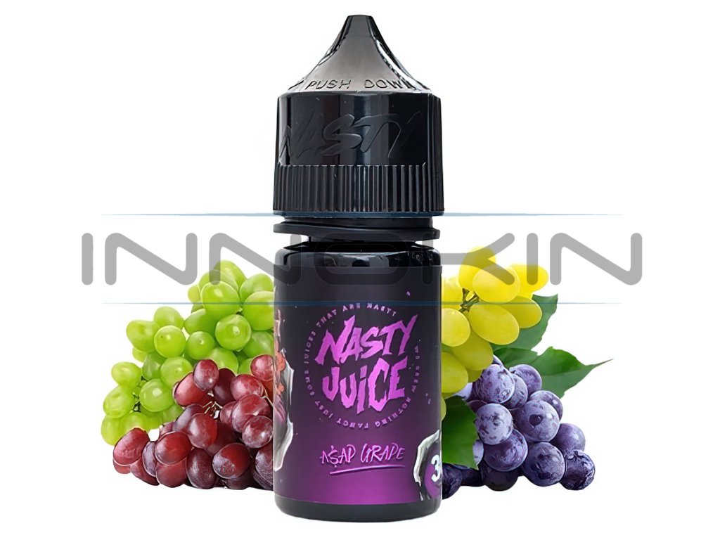 Nasty Juice - Příchuť - Asap Grape - 30ml, produktový obrázek.
