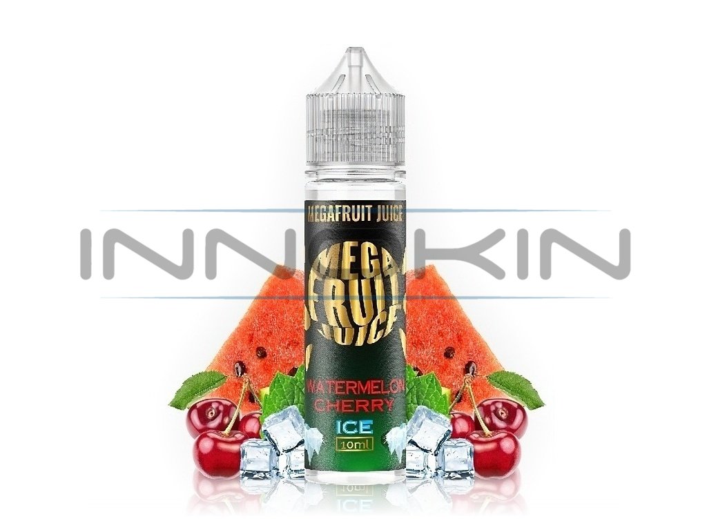 Megafruit Juice - S&V - Watermelon Cherry ICE (Svěží meloun s třešní) - 10ml, produktový obrázek.