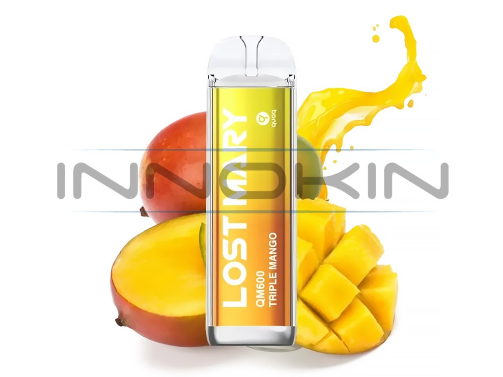 Lost Mary - QM600 - Triple Mango - 20mg, produktový obrázek.