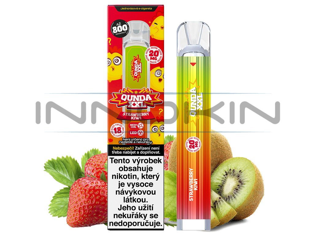 Qunda XXL - Strawberry Kiwi - 20mg, produktový obrázek.