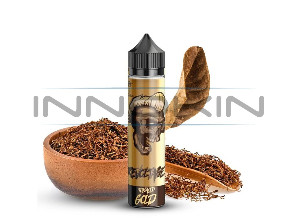 Revoltage - S&V - Tobacco Gold (Tabáková směs) - 10ml, produktový obrázek.
