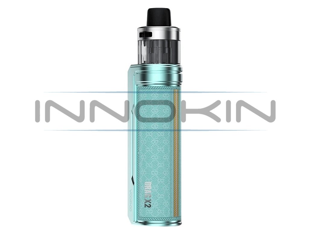 VooPoo Drag X2 - Pod Kit - 80W - Snowy Blue, produktový obrázek.