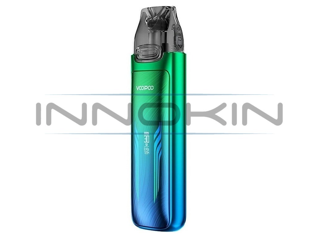 VooPoo VMATE MAX - Pod Kit - 1200mAh - Neon Blue, produktový obrázek.
