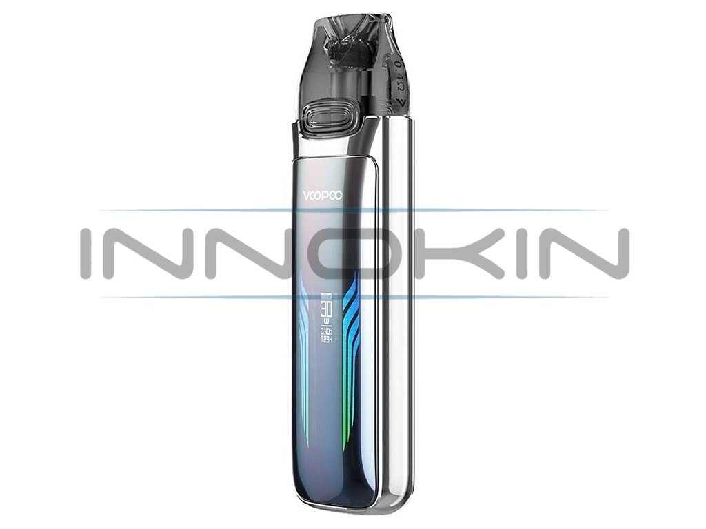 VooPoo VMATE MAX - Pod Kit - 1200mAh - Glacier Silver, produktový obrázek.