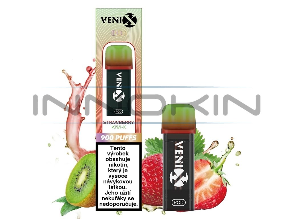 Venix Max Pod - Strawberry Kiwi-X - 20mg, produktový obrázek.