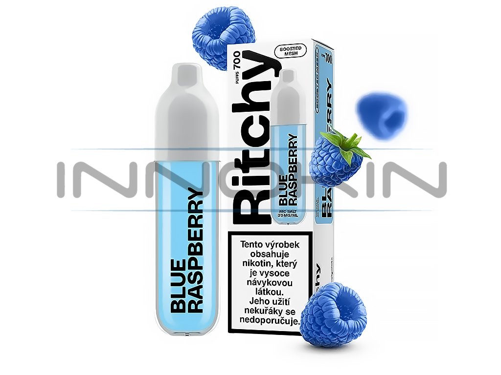 Ritchy BAR 700 - Blue Rasberry - 20mg, produktový obrázek.