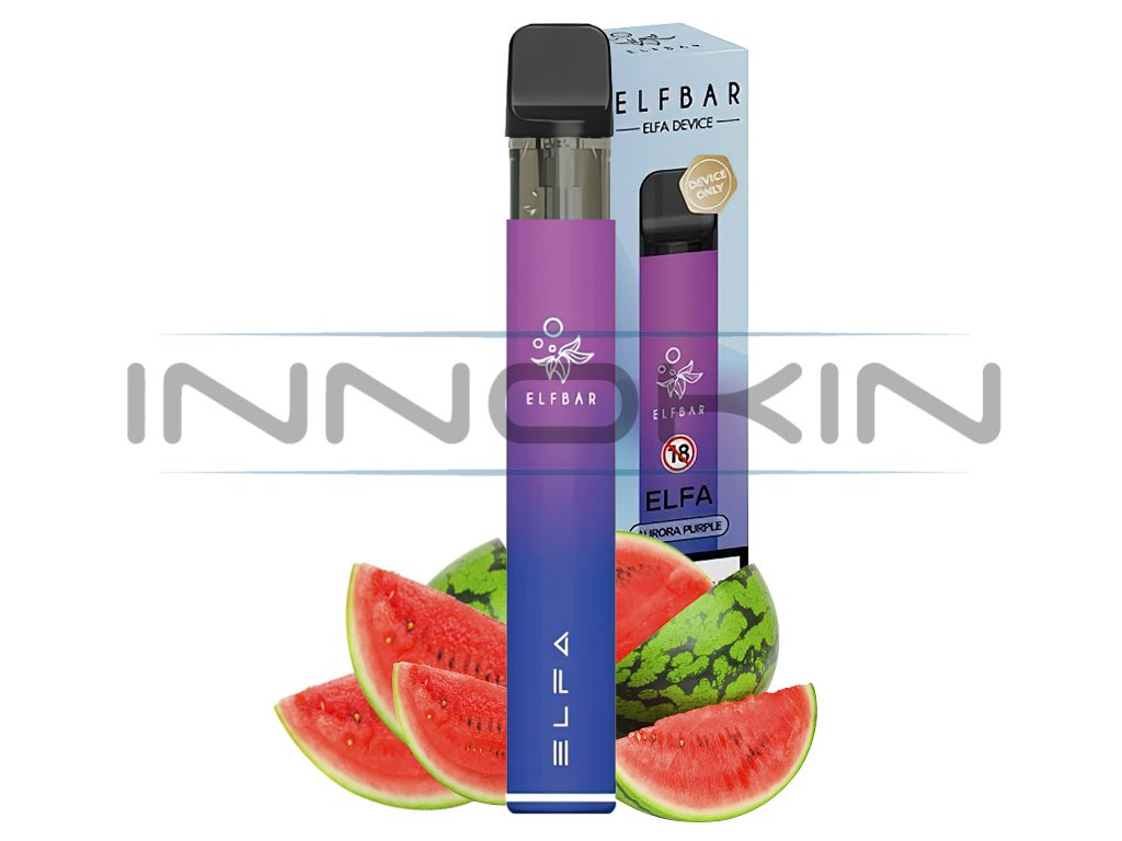 Elf Bar ELFA Pod - Starter Kit - 500mAh - Watermelon - 20mg, produktový obrázek.