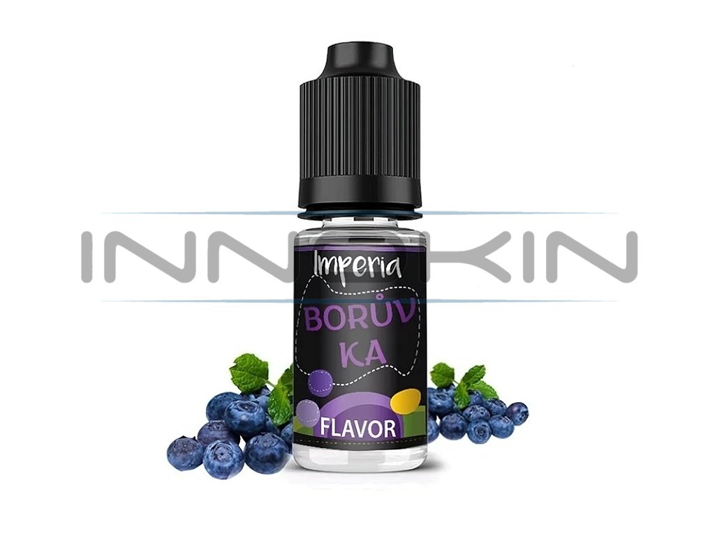 Imperia Black Label - Příchuť - 10ml - Borůvka, produktový obrázek.