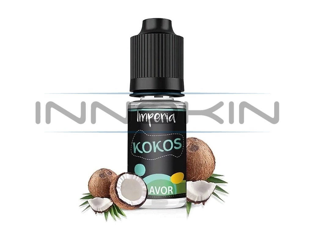 Imperia Black Label - Příchuť - 10ml - Kokos, produktový obrázek.