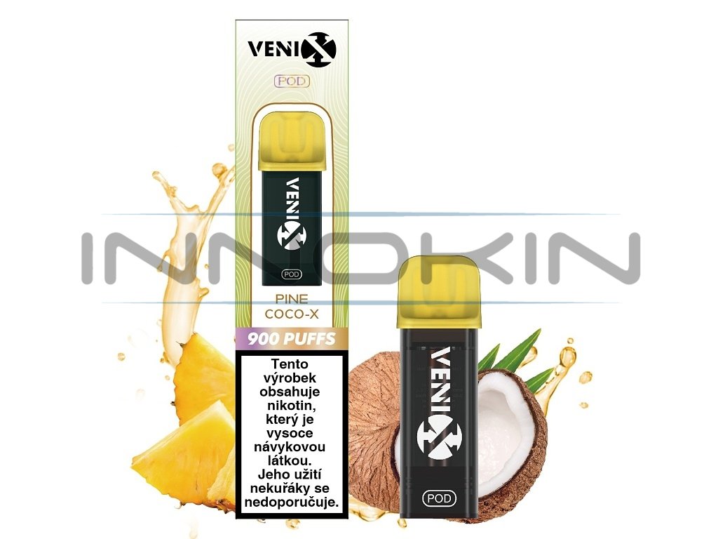 Venix Max Pod - Pine Coco-X - 20mg, produktový obrázek.