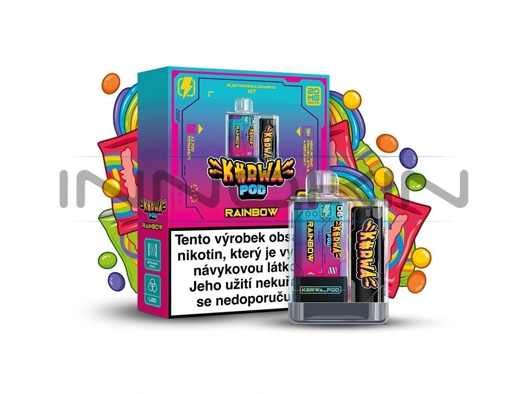 Kurwa Pod - Starter Kit - Rainbow, produktový obrázek.