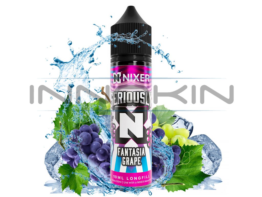 Nixer Seriously - S&V - Fantasia Grape - 10ml, produktový obrázek.