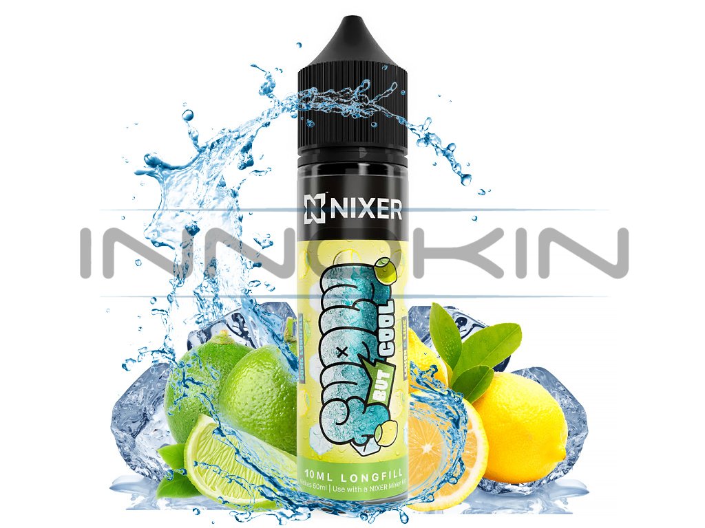 Nixer Fugly But Cool - S&V - Lemon & Lime - 10ml, produktový obrázek.