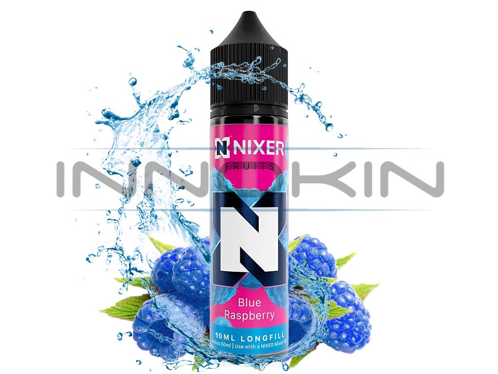 Nixer Fruits - S&V - Blue Raspberry - 10ml, produktový obrázek.