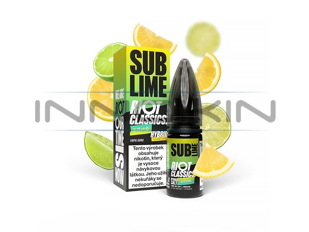 Riot SALT Hybrid - Sublime - 20mg, produktový obrázek.