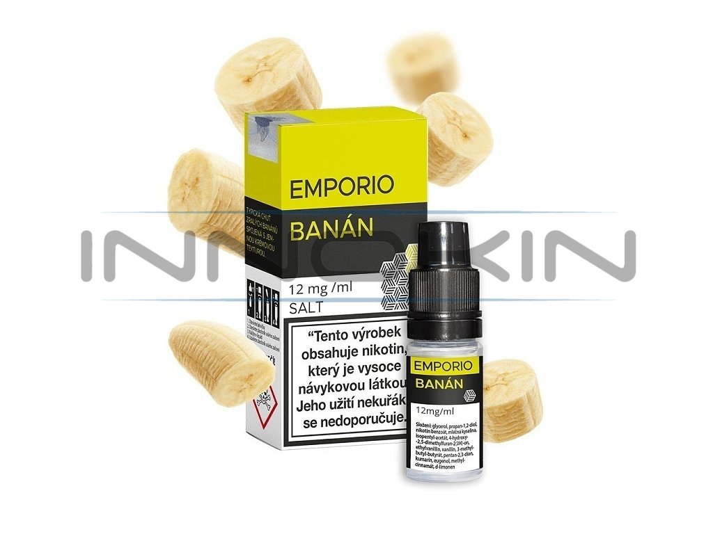 Emporio Salt - Banán - 12mg, produktový obrázek.