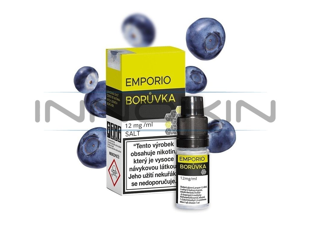 Emporio Salt - Borůvka - 12mg, produktový obrázek.