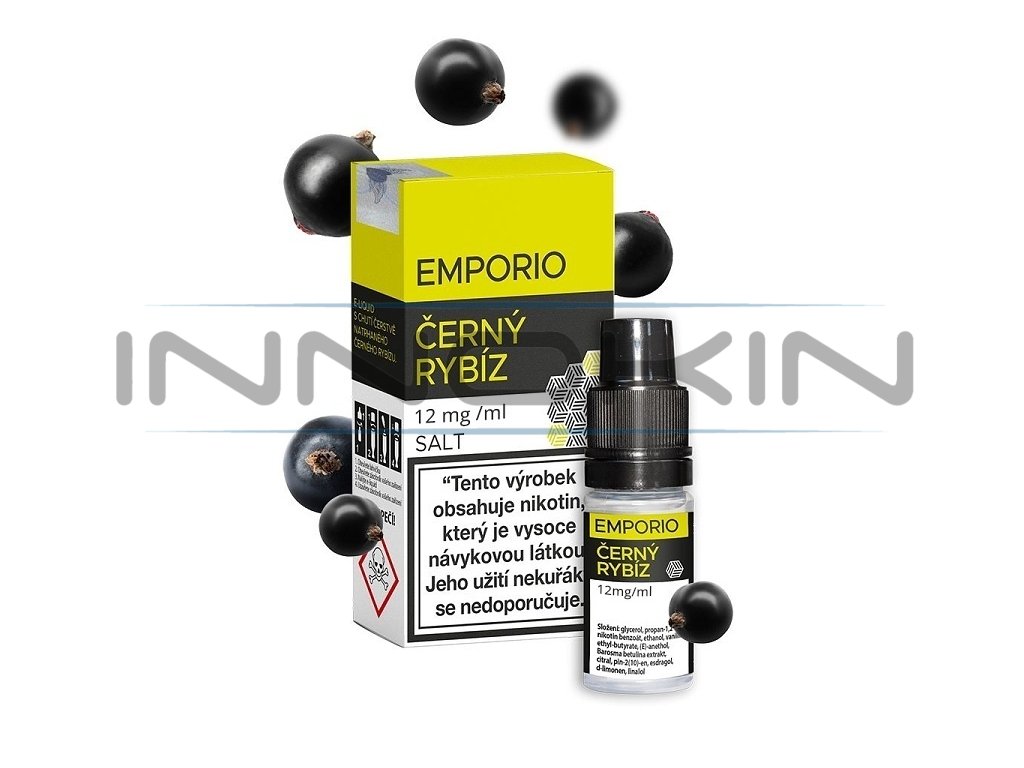 Emporio Salt - Černý Rybíz - 12mg, produktový obrázek.