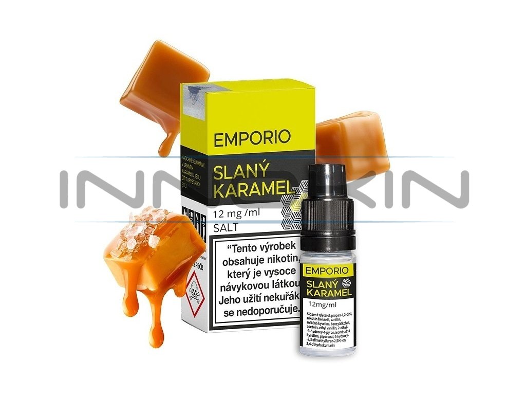 Emporio Salt - Slaný Karamel - 12mg, produktový obrázek.