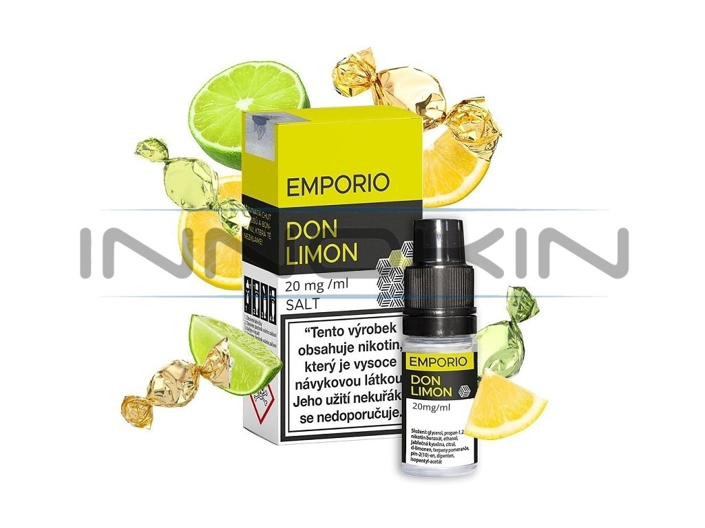Emporio Salt - Don Limon - 20mg, produktový obrázek.