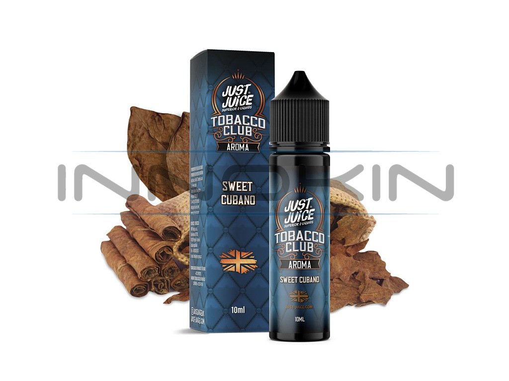 Just Juice - Shake & Vape - Tobacco Sweet Cubano - 10ml, produktový obrázek.