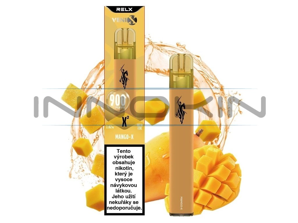 Venix X2 - Mango-X - 16mg, produktový obrázek.