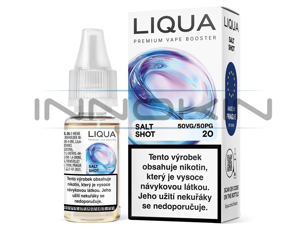 Liqua SALT SHOT - 50/50 - 20mg, produktový obrázek.