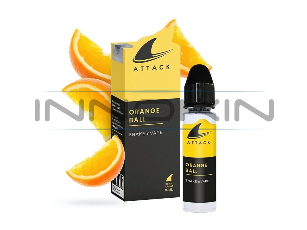 Shark Attack - S&V - Orange Ball - 10ml, produktový obrázek.