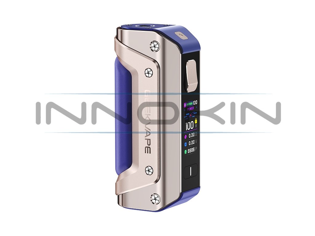 Geekvape Aegis Solo 3 - Easy Grip - Golden Blue, produktový obrázek.