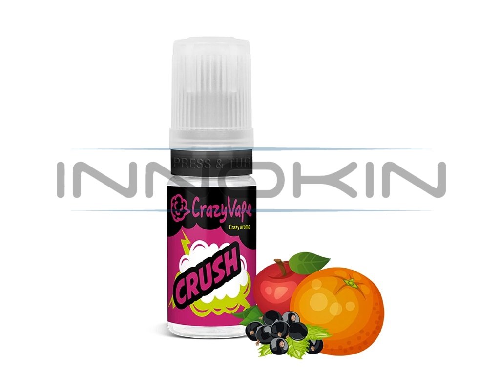 Crazy Vape CRUSH - Příchuť - 10ml, produktový obrázek.