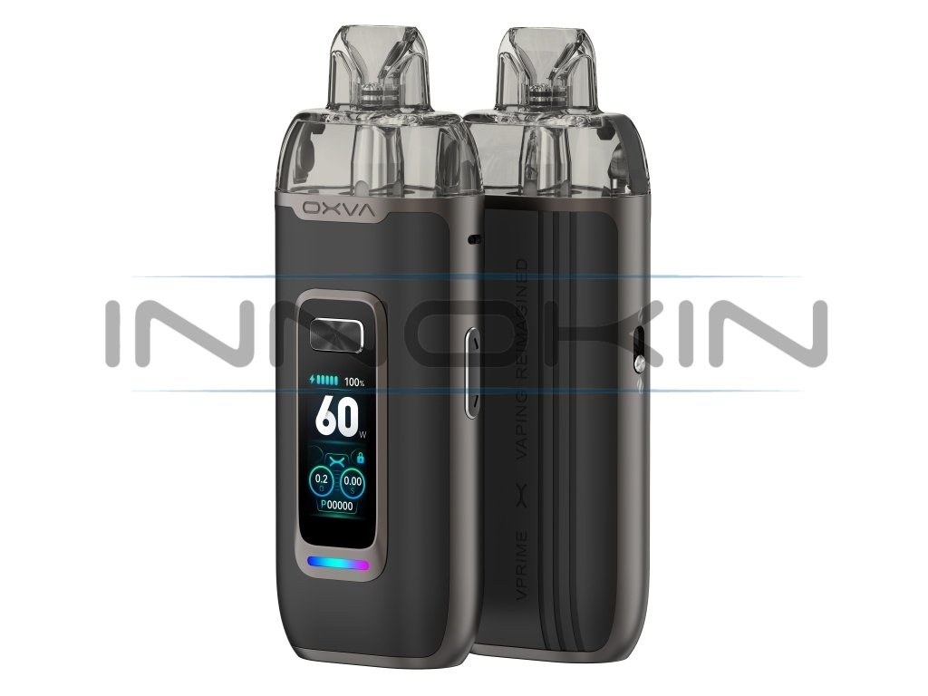 OXVA Vprime - Pod Kit - Black Leather, produktový obrázek.