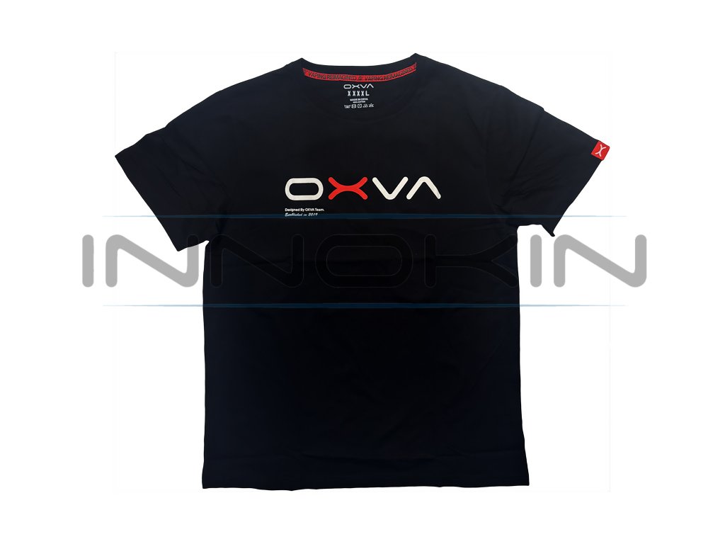 OXVA tričko černé XXXXL, produktový obrázek.