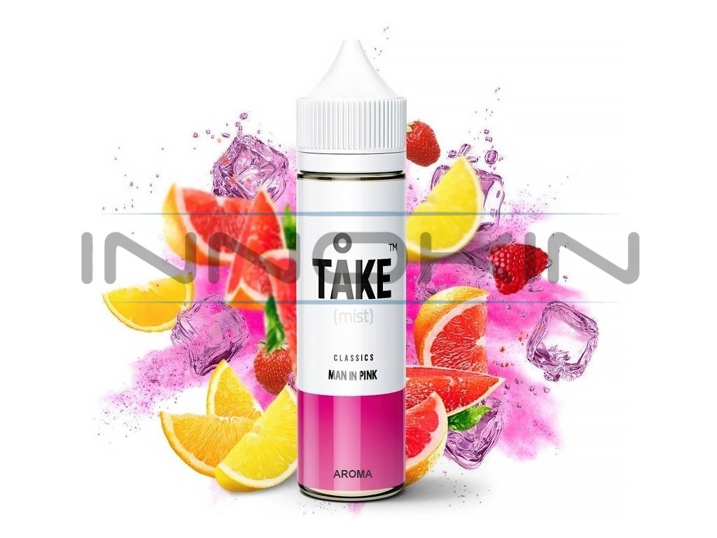 ProVape Take Mist - Shake & Vape - Man in Pink - 10ml, produktový obrázek.