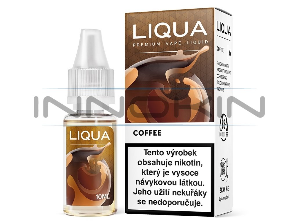 LIQUA Elements - Coffee - 10ml - 6mg, produktový obrázek.
