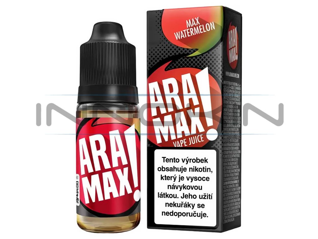 Aramax - Max Watermelon - 10ml - 18mg, produktový obrázek.
