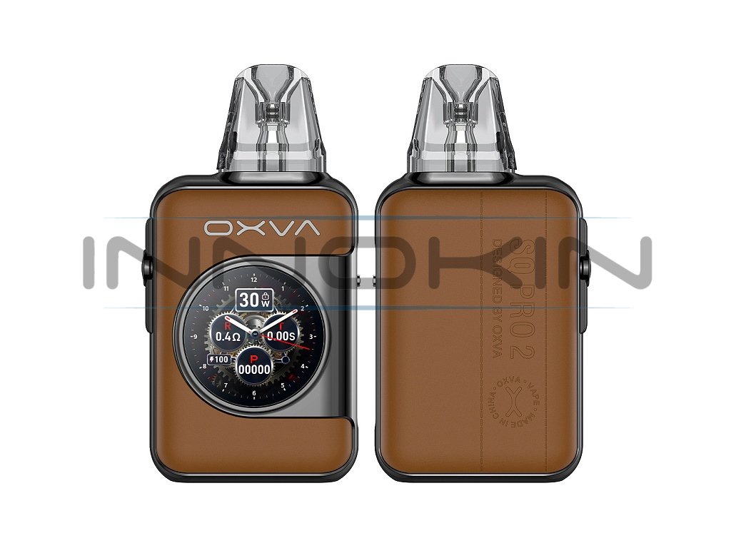 Oxva Xlim SQ Pro 2 - Pod Kit - Brown Leather, produktový obrázek.