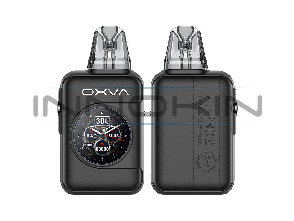 Oxva Xlim SQ Pro 2 - Pod Kit - Black Leather, produktový obrázek.
